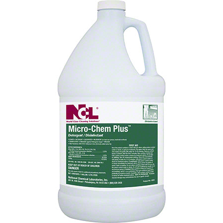 JANITORIAL SUPPLIES CHEMICALS NCL® Micro-Chem Plus Disinfectant Detergent - Gal. NCL-0255-29