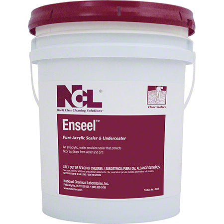 JANITORIAL SUPPLIES CHEMICALS NCL® Enseel Acrylic Sealer/Undercoater - 5 Gal. NCL-0504-21