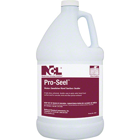 JANITORIAL SUPPLIES CHEMICALS NCL® Pro-Seel Water Emulsion Hard Surface Sealer - Gal. NCL-0525-21