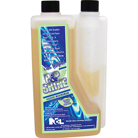 JANITORIAL SUPPLIES CHEMICALS NCL® Pop & Shine Gloss Restorer - Liter NCL-0545-69