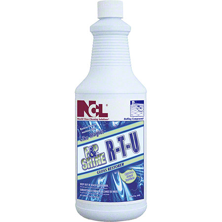 JANITORIAL SUPPLIES CHEMICALS NCL® Pop & Shine RTU Gloss Restorer - 32 oz. NCL-0546-36