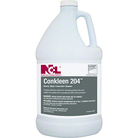 JANITORIAL SUPPLIES CHEMICALS NCL® Conkleen 204 Heavy Duty Concrete Cleaner - Gal. NCL-0560-29