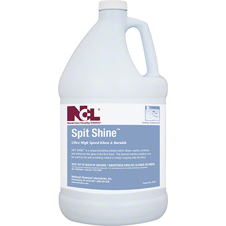 JANITORIAL SUPPLIES CHEMICALS NCL® Spit Shine™ Ultra High Speed Kleen & Burnish- Gal. NCL-0575-29