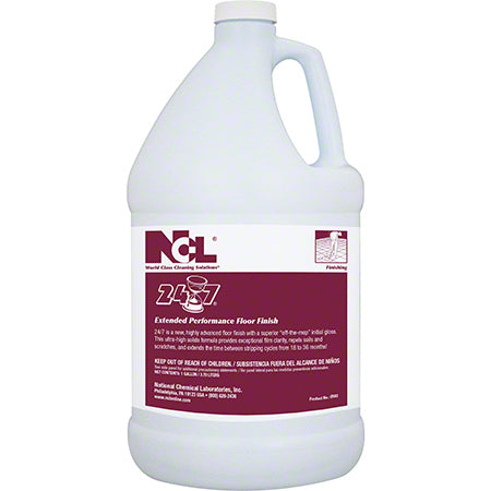JANITORIAL SUPPLIES CHEMICALS NCL® 24/7® Extended Performance Floor Finish - Gal. NCL-0593-29