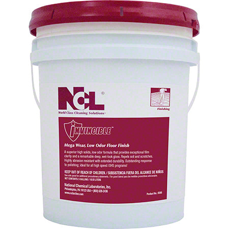 JANITORIAL SUPPLIES CHEMICALS NCL® Invincible™ Low Odor Floor Finish - 5 Gal. NCL-0595-21