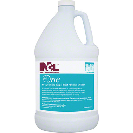 jANITORIAL SUPPLIES CHEMICALS NCL® All-In-One™ Carpet Brush/Bonnet Cleaner - Gal. NCL-0693-29