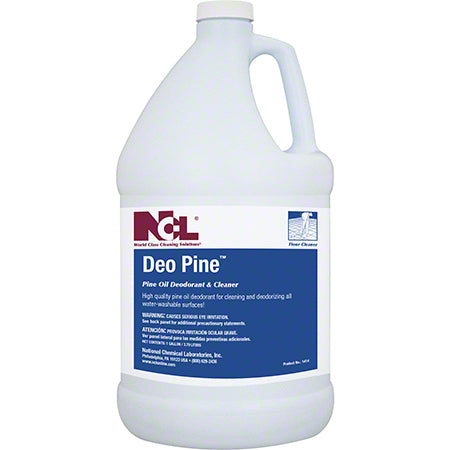 JANITORIAL SUPPLIES CHEMICALS NCL® Deo Pine™ Oil Deodorant Cleaner - Gal. NCL-1414-29