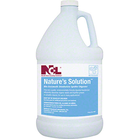 JANITORIAL SUPPLIES CHEMICALS NCL® Nature's Solution Bio-Enzymatic Deod/Spotter - Gal. NCL-1800-29