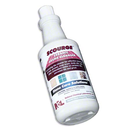 JANITORIAL SUPPLIES CHEMICALS NCL® Scourge™ Ceramic Crème Cleanser - Qt. NCL-2520-45-SCOURGE