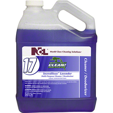 JANITORIAL SUPPLIES CHEMICALS NCL® Ready Set CLEAN!® #17 Incrediloso™ Lavender NCL-4087-35