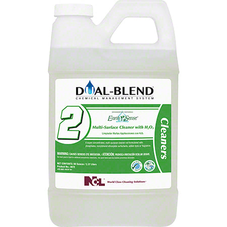 JANITORIAL SUPPLIES CHEMICALS NCL® Dual-Blend® 2 Earth Sense® Multi-Surface Cleaner NCL-5072-24