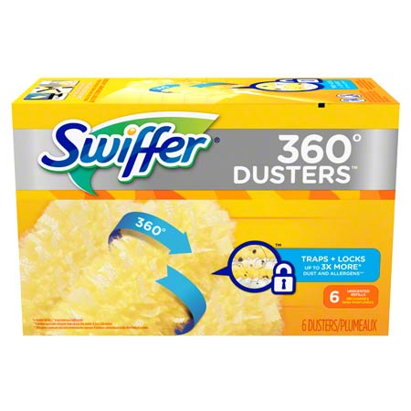 Janitorial Supplies CLEANING P&G Swiffer® Duster™ 360° Unscented Refill - 6 ct. PG-21620CT