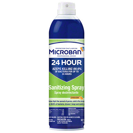 JANITORIAL SUPPLIES CHEMICALS P&G Microban Professional Sanitizing Spray 3-98 - 15 oz. PGC-30130