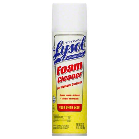 JANITORIAL SUPPLIES CHEMICALS Professional Lysol® Brand Disinfectant Foam Cleaner -24 oz RECK-02775