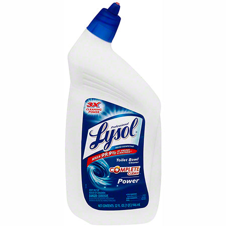 JANITORIAL SUPPLIES CHEMICALS Professional Lysol® Power Toilet Bowl Cleaner - 32 oz. RECK-74278