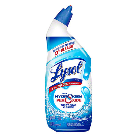 JANITORIAL SUPPLIES CHEMICALS Lysol® Toilet Bowl Cleaner w/Hydrogen Peroxide - 24 oz. RECK-98011