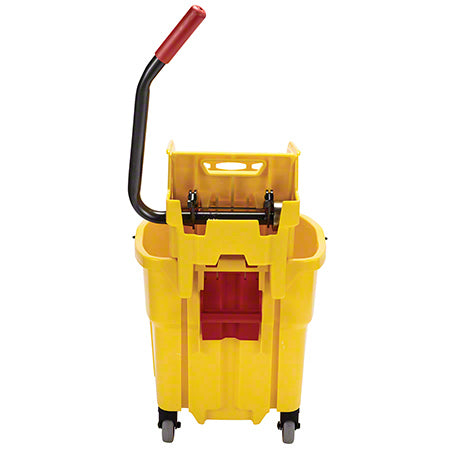 Janitorial Supplies CLEANING Rubbermaid® WaveBrake® Side Press Combo - 35 Qt.,Yellow RCP-7580-88-Y