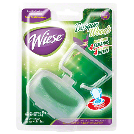 JANITORIAL SUPPLIES CHEMICALS Wiese® Gel Rim Hanger Toilet Bowl Cleaner - Green WIE-ENPCG04