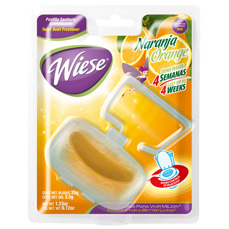 JANITORIAL SUPPLIES CHEMICALS Wiese® Gel Rim Hanger Toilet Bowl Cleaner - Orange WIE-ENPCG11