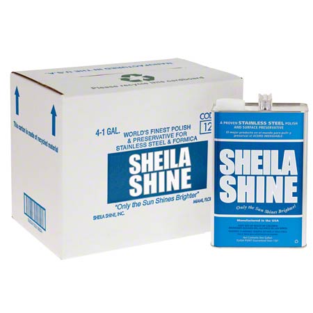 JANITORIAL SUPPLIES CHEMICALS Sheila Shine Stainless Steel Cleaner/Polish - Gal. SHINE-SSI-4