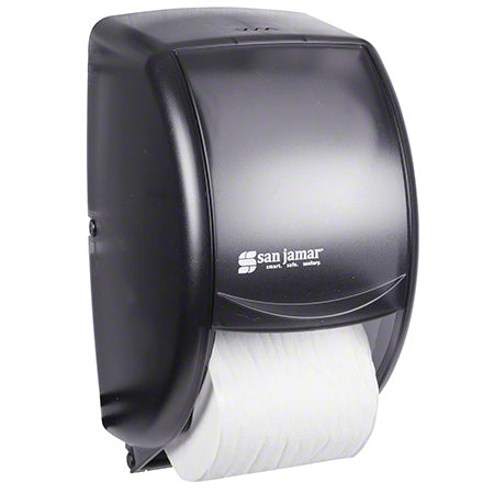 Janitorial Supplies Paper San Jamar® Classic Duett Standard Tissue Dispenser - Black SNJ-R3500TBK
