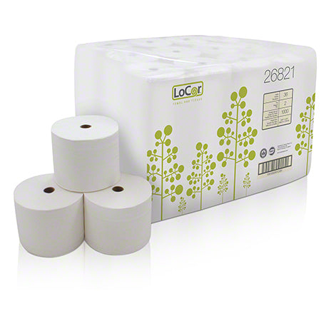Janitorial Supplies Paper LoCor® 2 Ply Bath Tissue - 3.85" x 4.05" OAS-26821