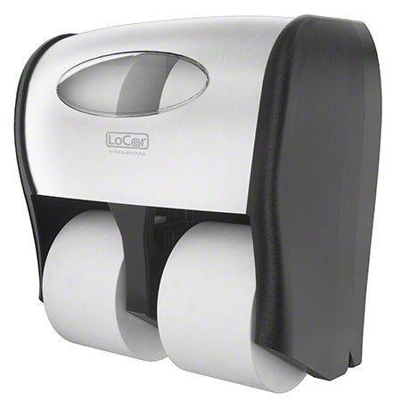 Janitorial Supplies Paper LoCor® 4 Bath Tissue Dispenser - Stainless OAS-D67051