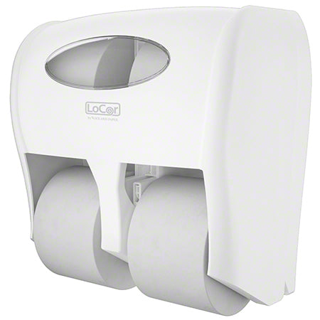 Janitorial Supplies Paper LoCor® 4 Bath Tissue Dispenser - White OAS-D67052