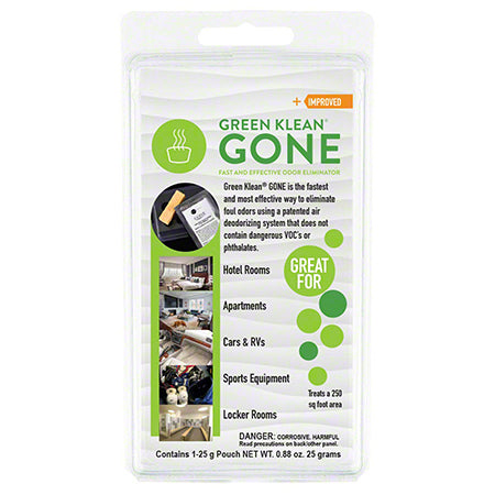 jANITORIAL SUPPLIES CHEMICALS Green Klean® GONE Foul Odor Removing Kit GK-ORGONE
