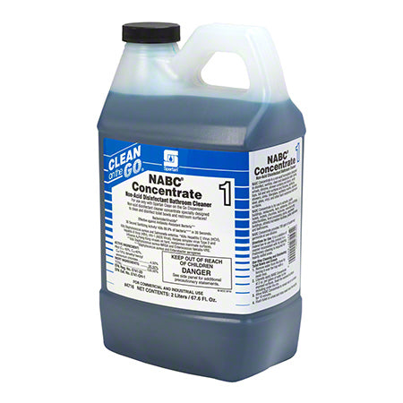 JANITORIAL SUPPLIES CHEMICALS Spartan Clean on the Go® NABC® Concentrate 1 - 2 L SPAR-4716