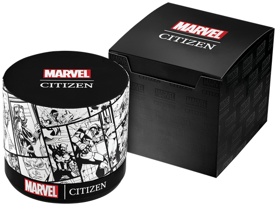 Marvel Spiderman Citizen Eco-Drive Watch CA0429-53W