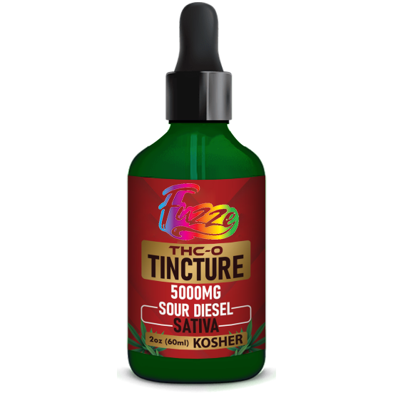 THC-O Fuzze Oil THC-O Tincture Sour Diesel | Sativa – 5000mg