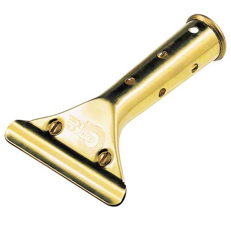 Janitorial Supplies CLEANING Unger® GoldenClip® Brass Squeegee Handle Only UNG-GS000