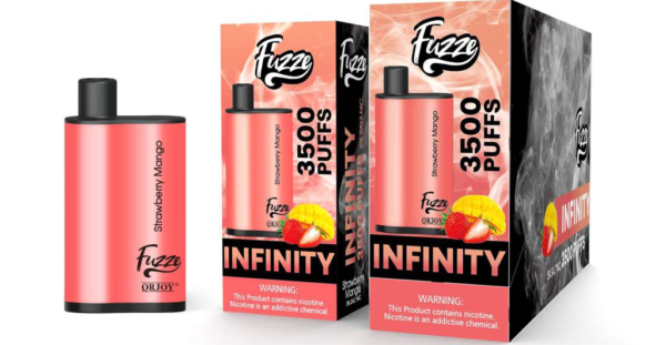 E-CIGARETTES Fuzze INFINITY 3500 Puff Strawberry Mango