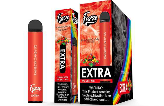 E-CIGARETTES Fuzze Extra 1500 Puffs Rainbow Candy