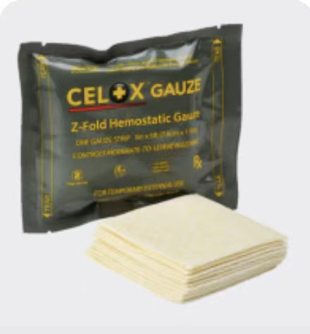 Celox Z-Fold Gauze
