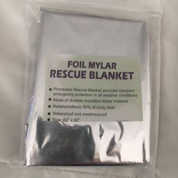 Emergency Mylar Thermal Blanket