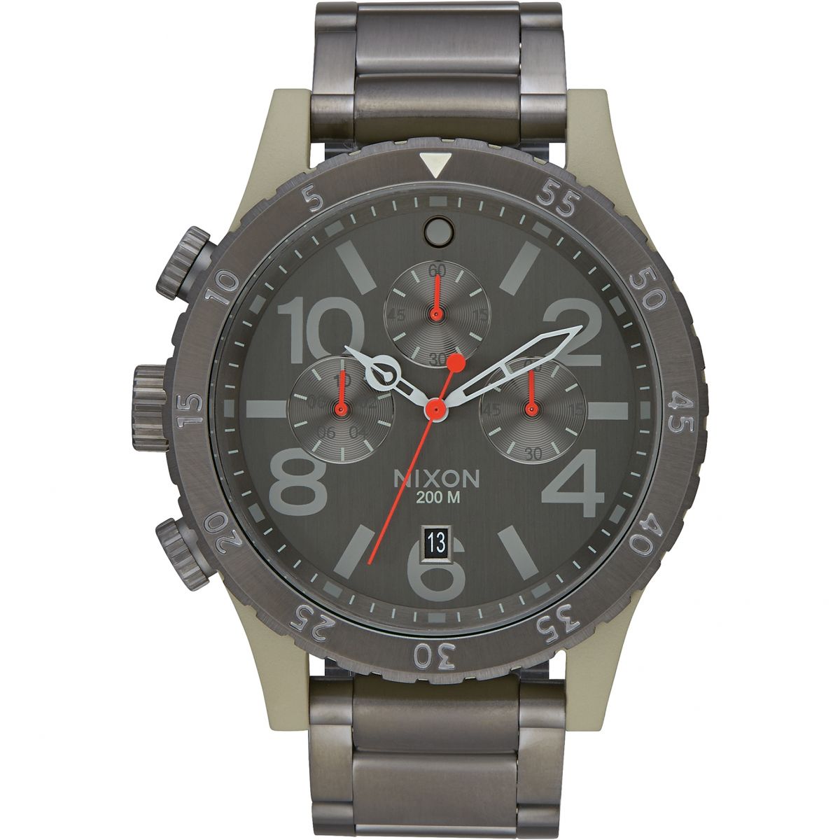 Nixon Mens The 48-20 Chrono Chronograph Watch A486-2220