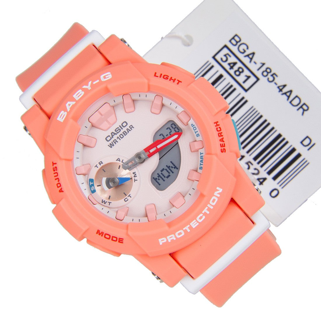 casio g-shock watch mode BGA185-4ACR - Watch Universe Int 