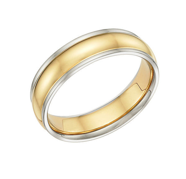 Two-Toned Wedding Ring