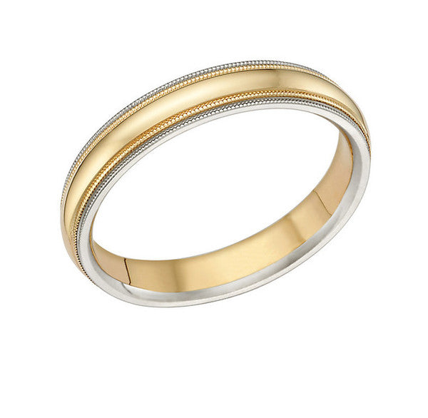 Two-Toned Wedding Ring