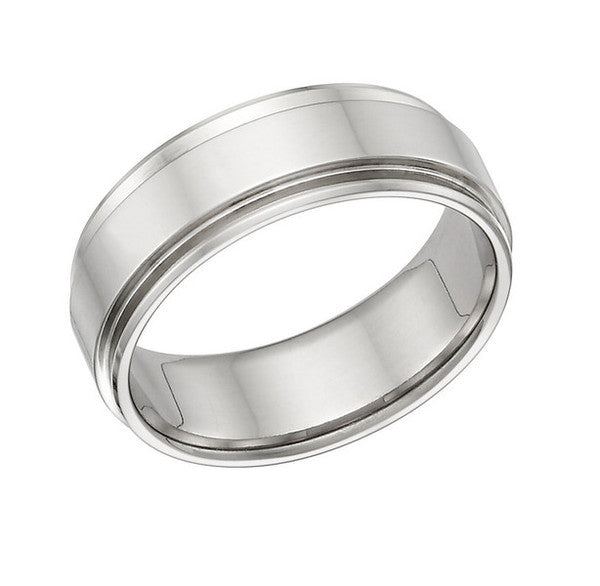 14K/18K White Gold Wedding Ring