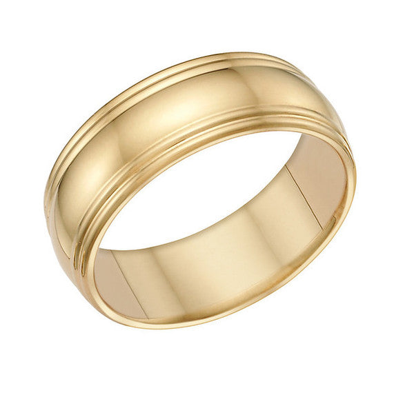 14K or 18K Yellow Gold - Wedding Ring