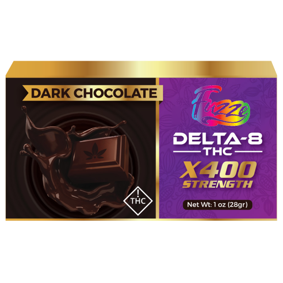 DELTA8 CHOCOLATES - EDIBLES - Dark Chocolate x400
