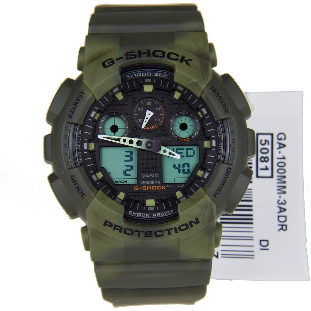 casio g-shock watch model GA100MM-3A - Watch Universe Int 