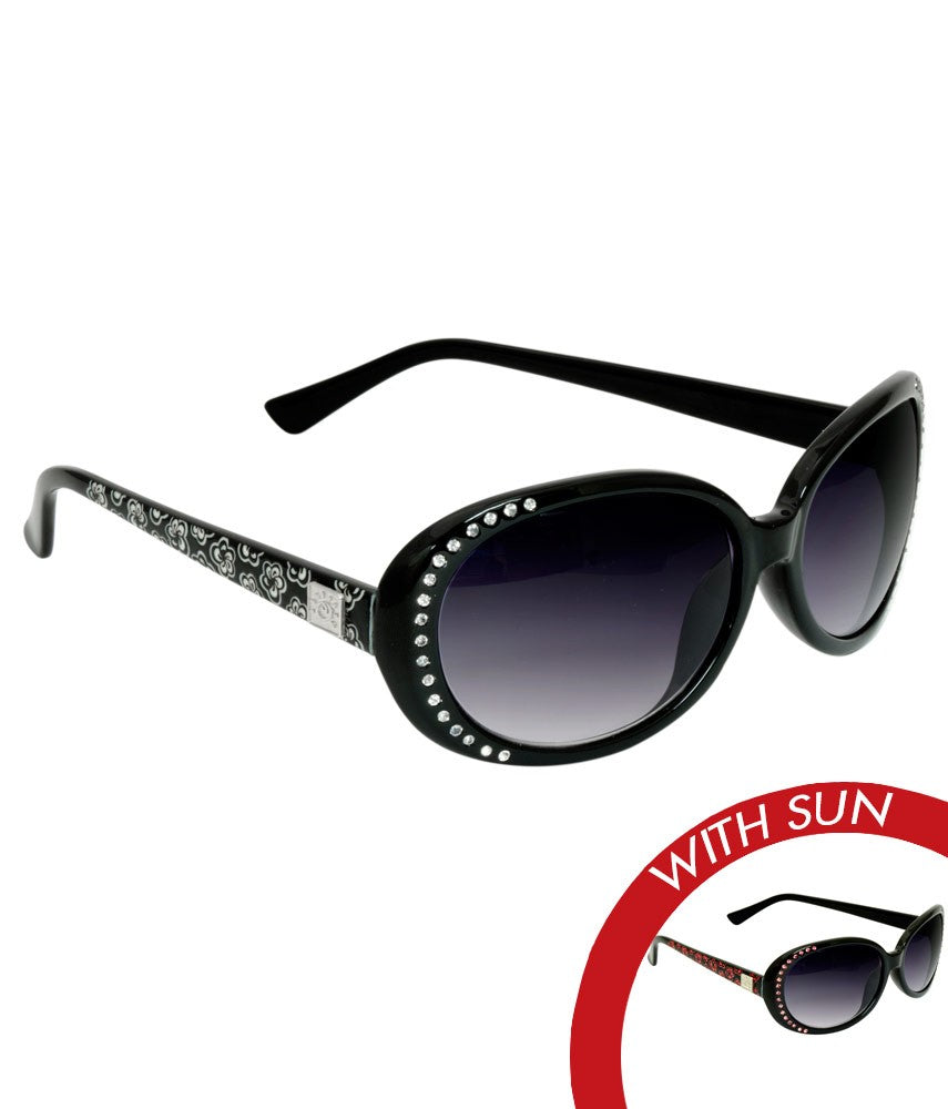 Del Sol Solize Women Sunglasses - HELP ME RHONDA - WHITE TO PINK