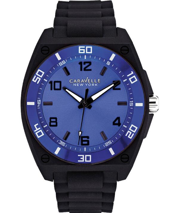 CARAVELLE NEW YORK MEN'S SPORT WATCH MODEL 45A116 - Watch Universe Int 