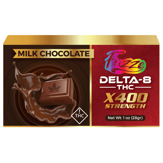DELTA8 CHOCOLATES - EDIBLES – Milk Chocolate x400