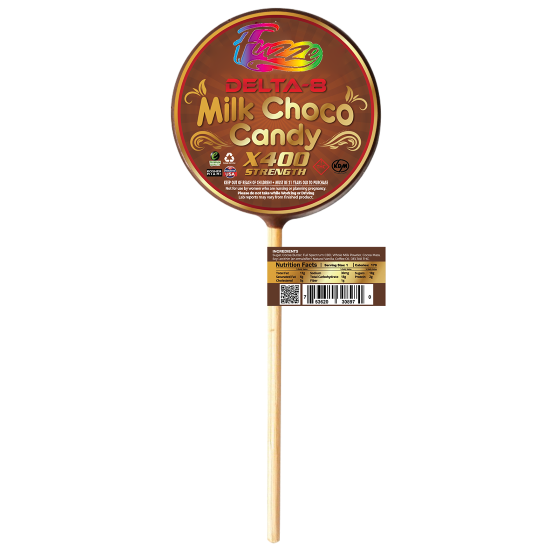 DELTA8 CHOCOLATES - EDIBLES Milk Choco Candy x400