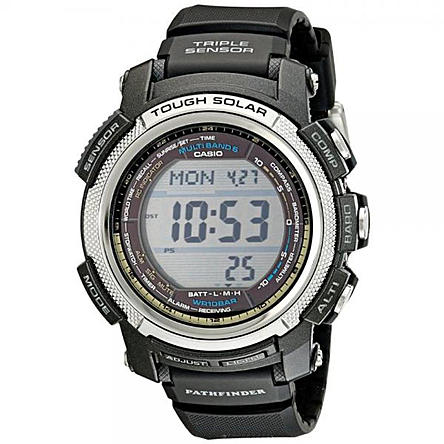 Casio Men's PAW2000-1CR "Pathfinder" Digital Watch with Black Band - Watch Universe Int 